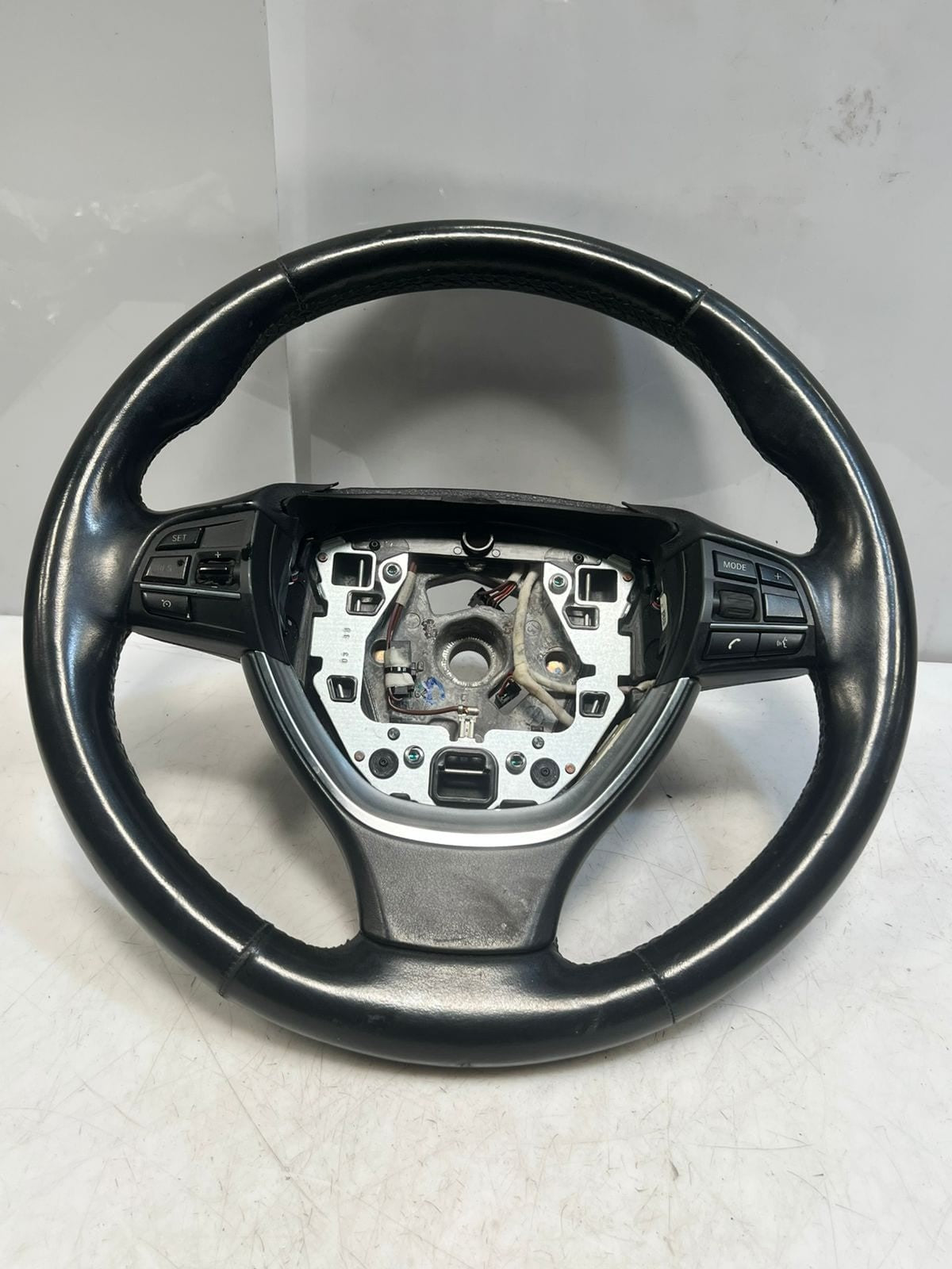 BMW 5' F10 F11 F01 Heated Leather Steering Wheel Multifunctional Sport 6269731
