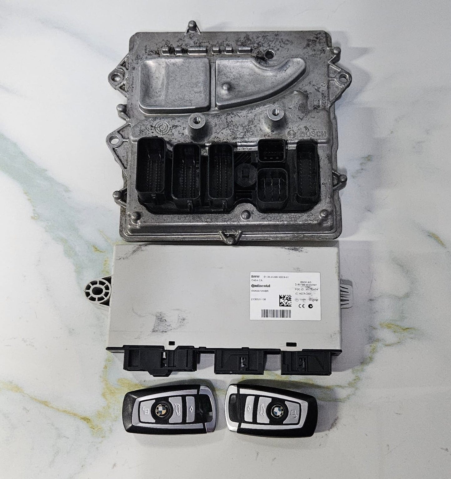 OEM BMW 740I N55 F02 F10 F20 F30 ENGINE CONTROL UNIT DME ECU SET 8616314 BOSCH