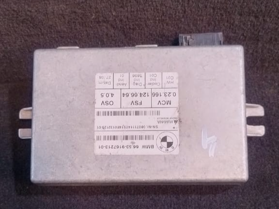 OEM BMW E70 X5 E71 X6 CONTROL UNIT EXTERIOR MIRROR CHAMBER CAMERA MODULE 9167213