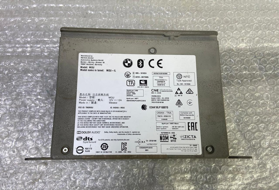 OEM BMW X5 G05 X6 G06 X7 G07 AUDIO RADIO NAVIGATION HEAD MODULE UNIT 5A071F0