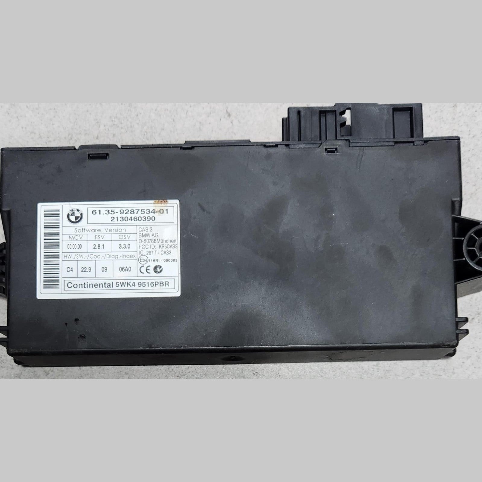 2012 BMW X1 Engine Control Unit ECU Set 8603576 X1 E84 20i N20