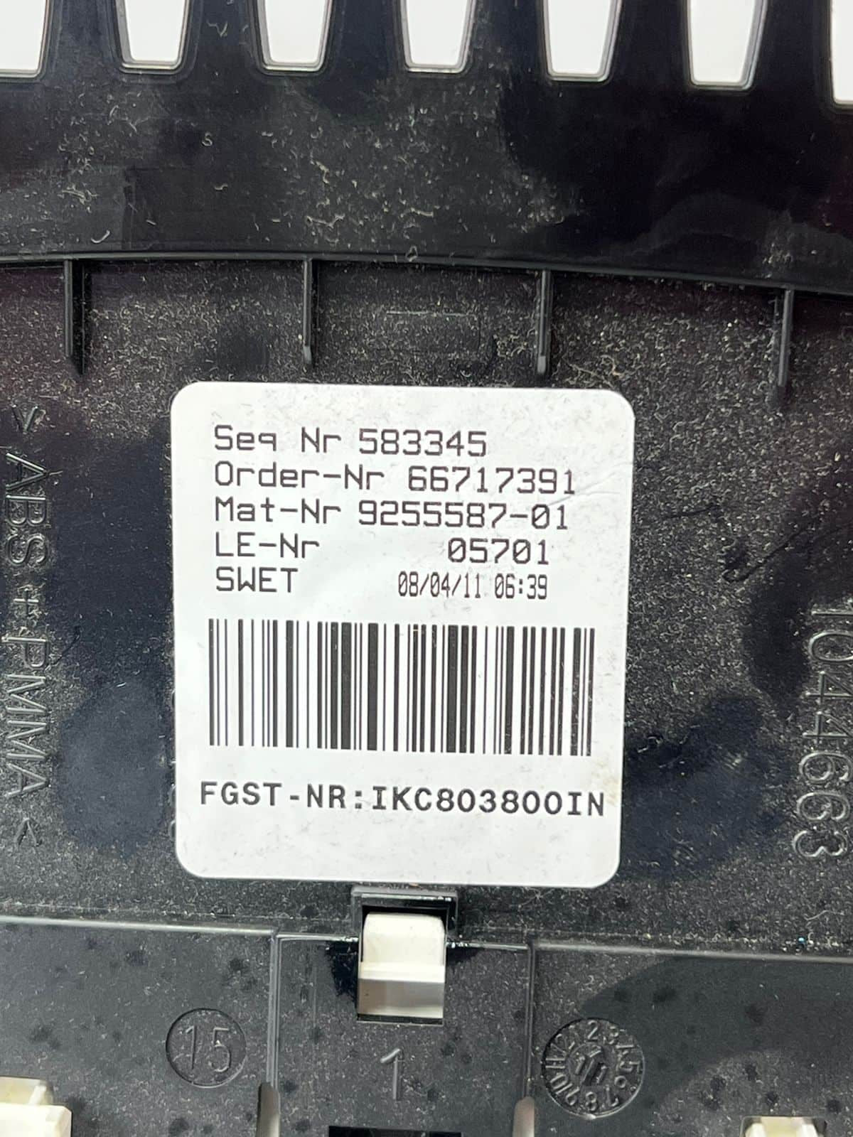 2009-13 BMW 535i 550I F11 X3 F10 F26 F25 Instrument Cluster Speedometer 9255587