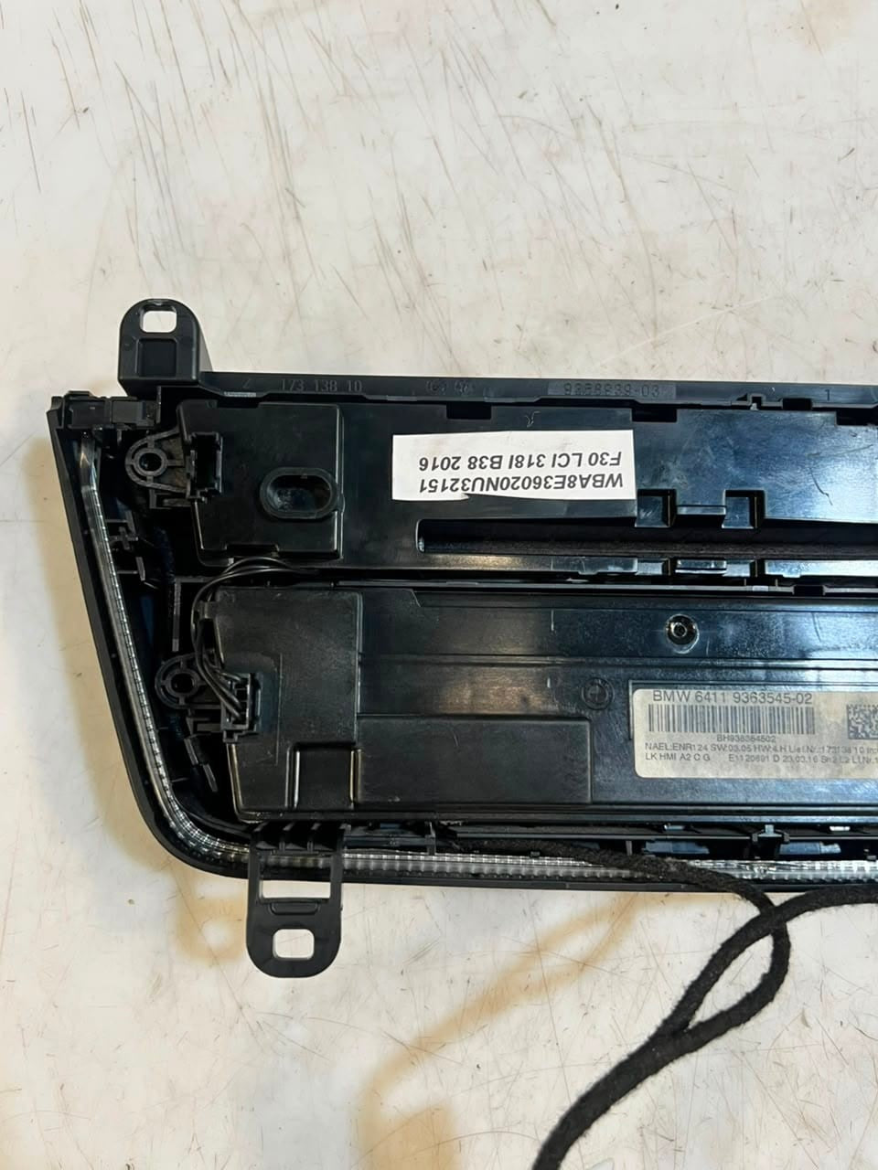 BMW 1' 2' F20 F22 F30 F31 F32 F80 F82 F87 M3 Climate Control Panel 6814188 OEM