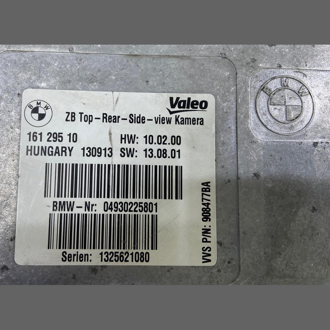 OEM BMW F10 M6 F13 COUPE REAR VIEW CAMERA CONTROL MODULE 908477B