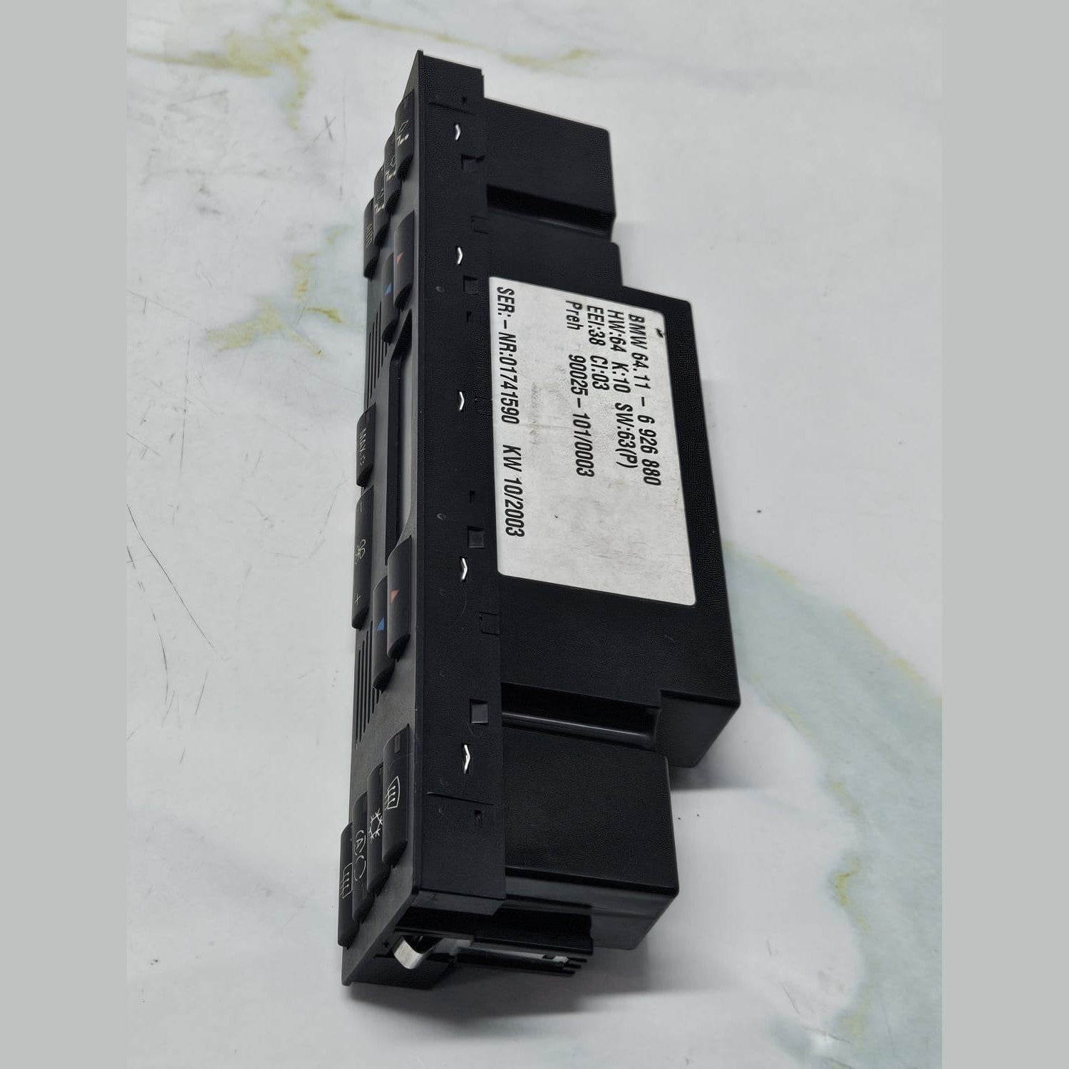 2000-2006 BMW X5 E53 Climate Control Panel 6926880 OEM