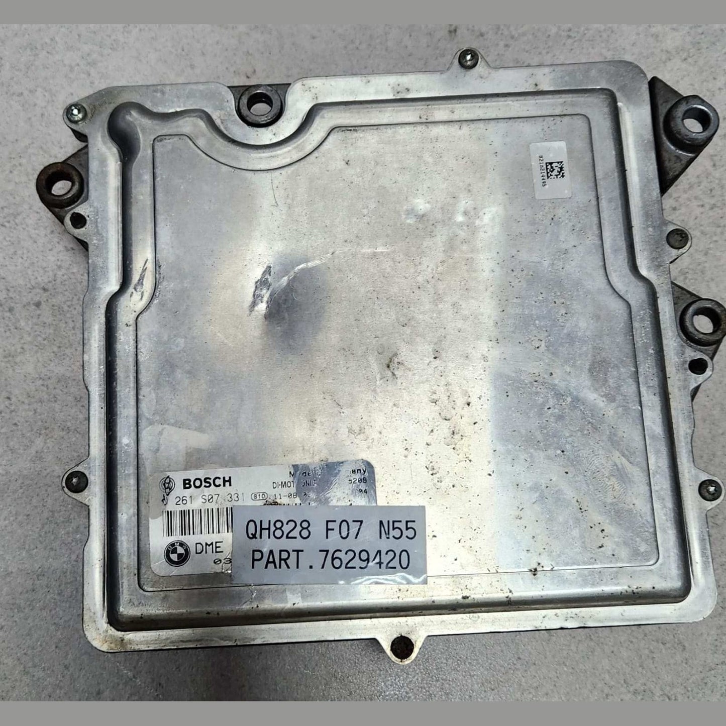 2011-2012 BMW 535i F10 Engine Control Unit 7629420 F07 F10 N55  X3 F25 ECU SET 