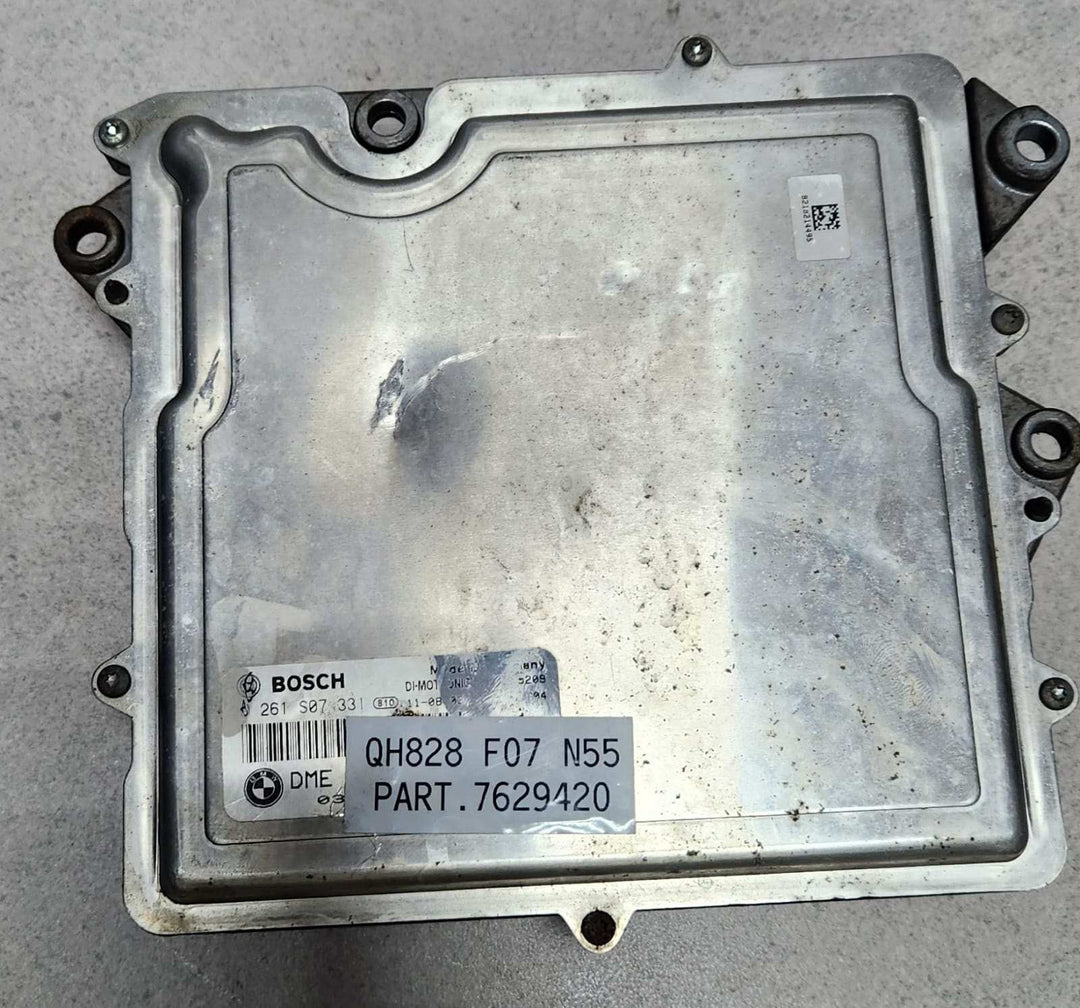 2011-2012 BMW 535i F10 Engine Control Unit 7629420 F07 F10 N55  X3 F25 ECU SET 