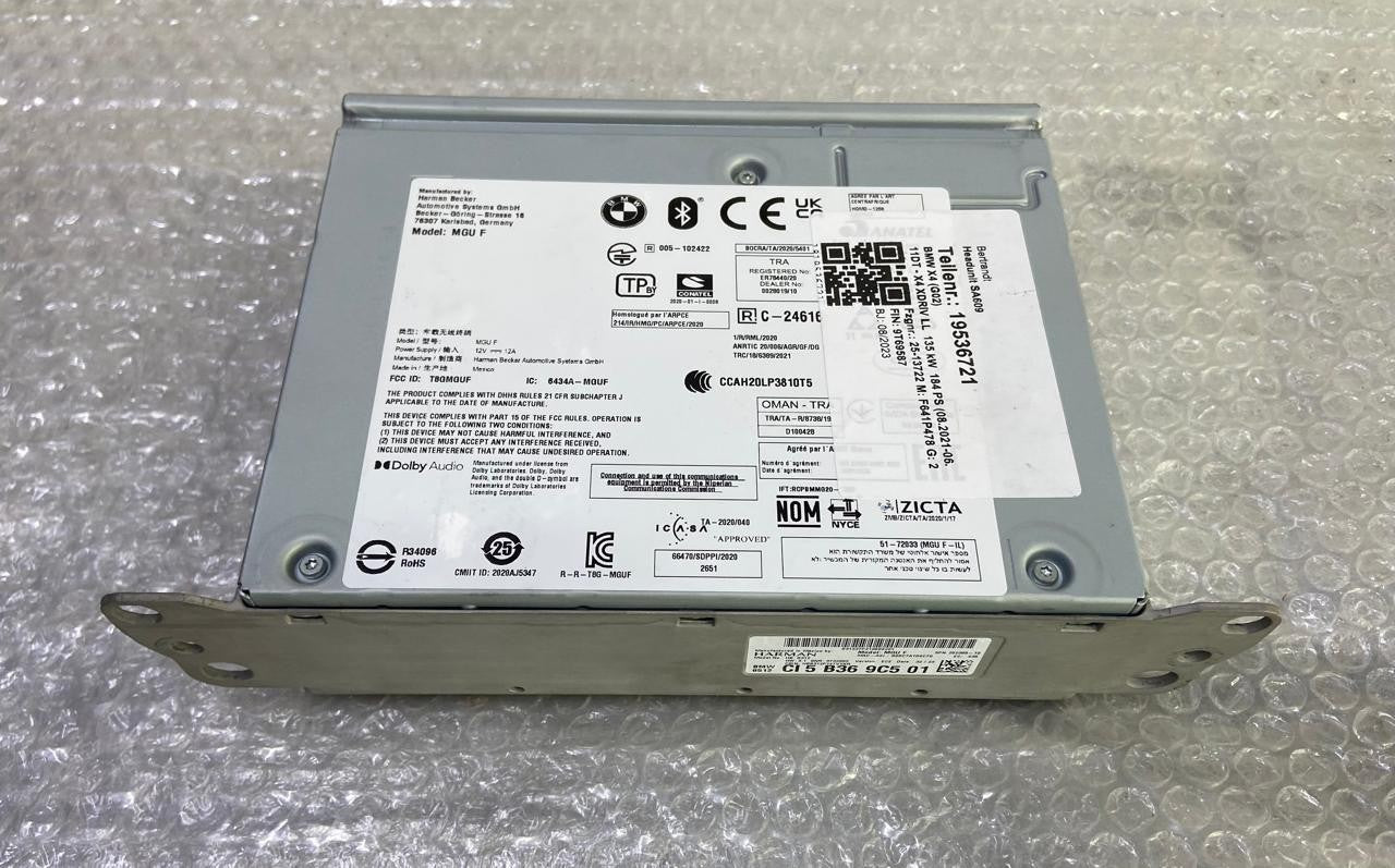 OEM BMW X3 G01 X4 G02 Navigation Multimedia Head Unit High 5B369C5 HARMAN KARDON