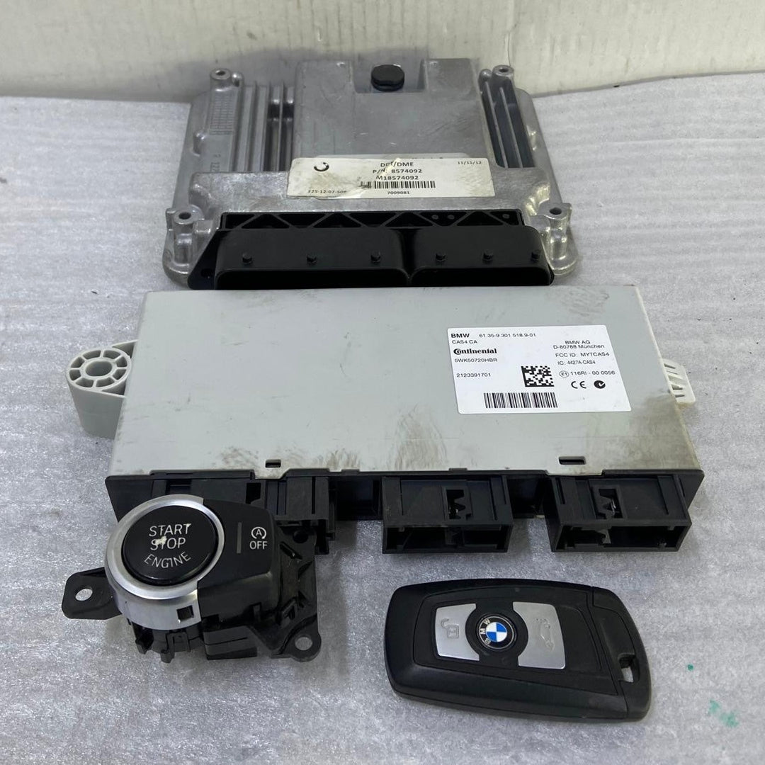 OEM BMW X3 F25 N47 ENGINE CONTROL UNIT ECU SET 8574092 BOSCH