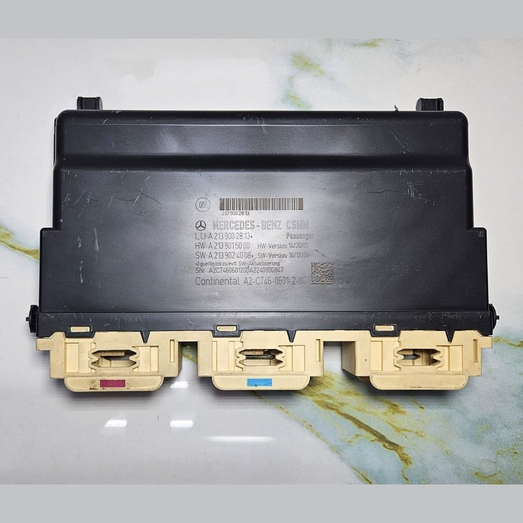 15-21 Mercedes Benz W213 E-Class Passenger Seat Control Module A213 9002813 OEM