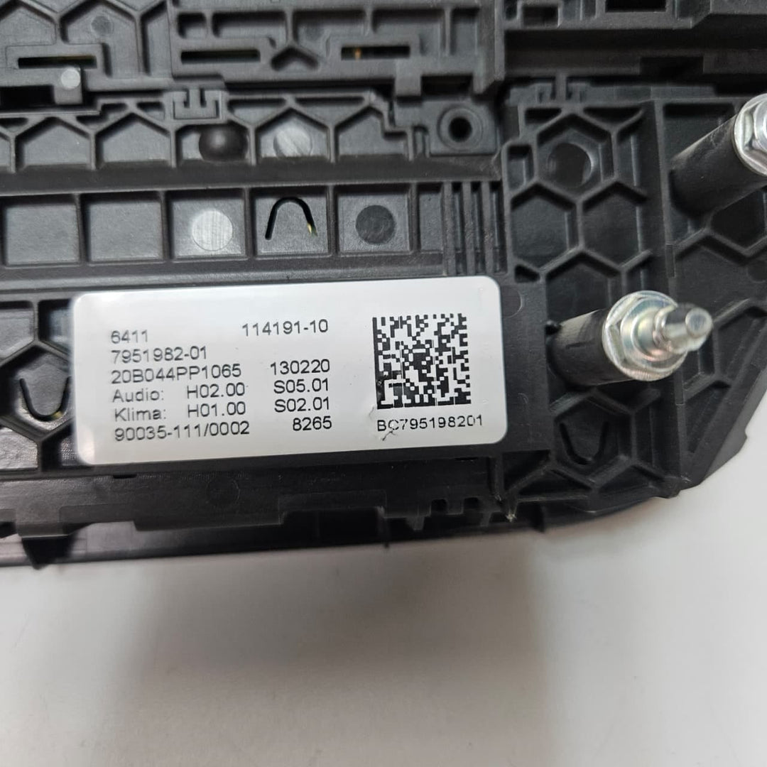 2017-2024 BMW X3 X4 G01 G02 Heat AC Climate Radio Player Control Switch 7951982