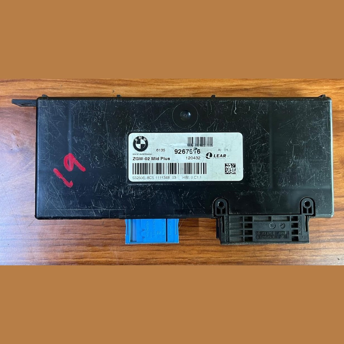 OEM BMW Series 5 6 7 F1 F2 F3 F7 F13 Central Gateway Control Module  9267516