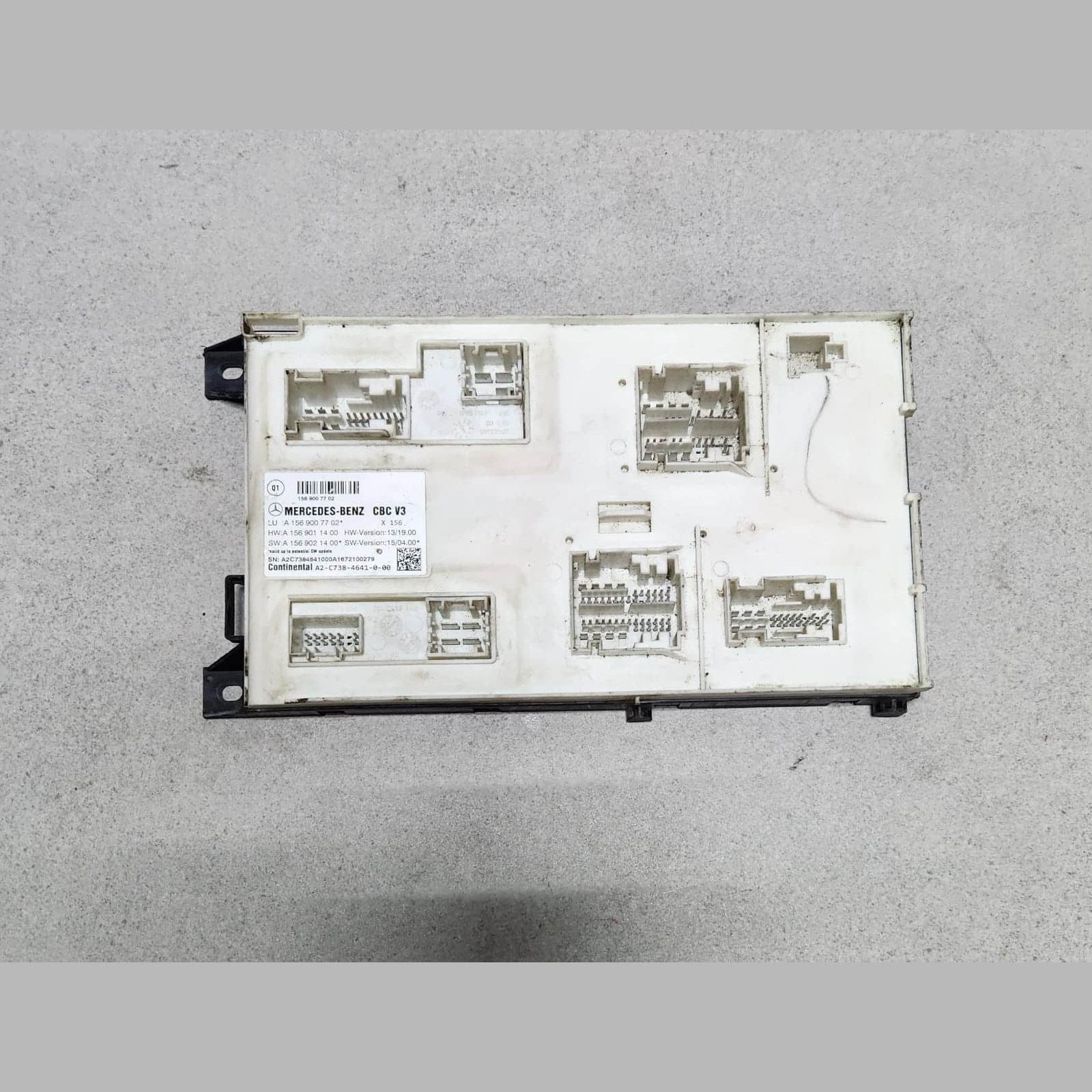 2013-2016 Mercedes-Benz A180 Sam Signal Actuation Module A156900770 W176 and GLA