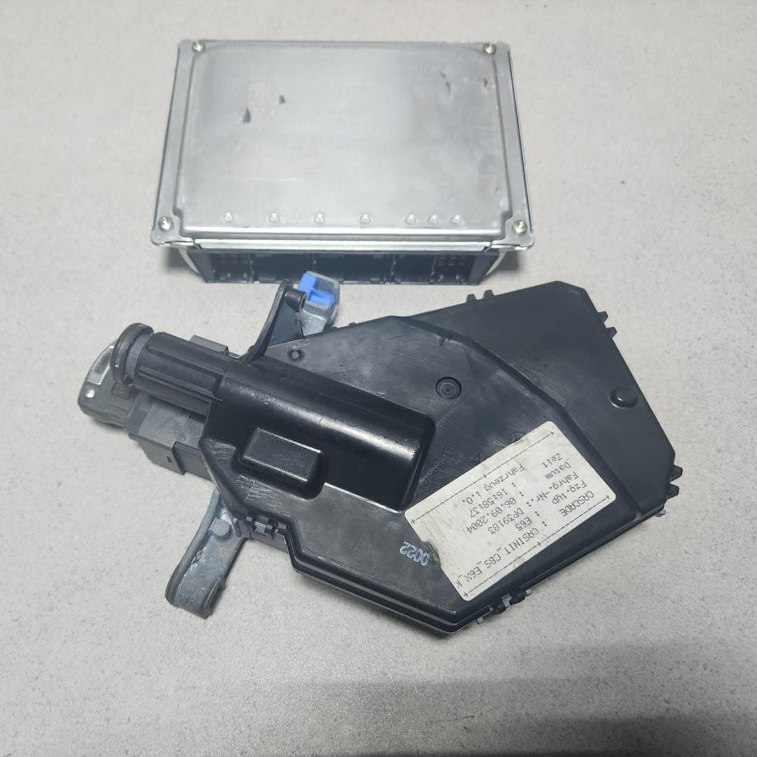 2002-2005 7' E65 BMW 730i Engine Control Unit 7533651 MS45.0 M54 3.0 ECU SET RHD