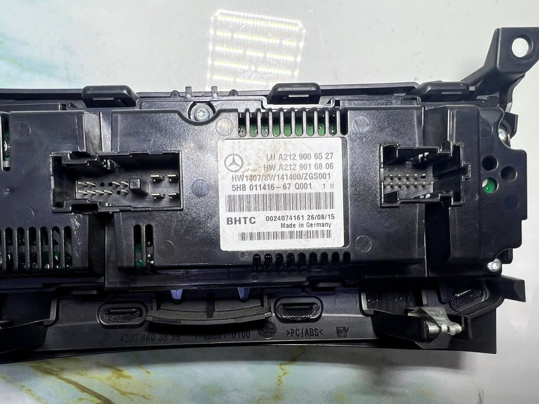 10–14 Mercedes Benz W212 E-Class AC Heater Climate Control Switch A212 9006527