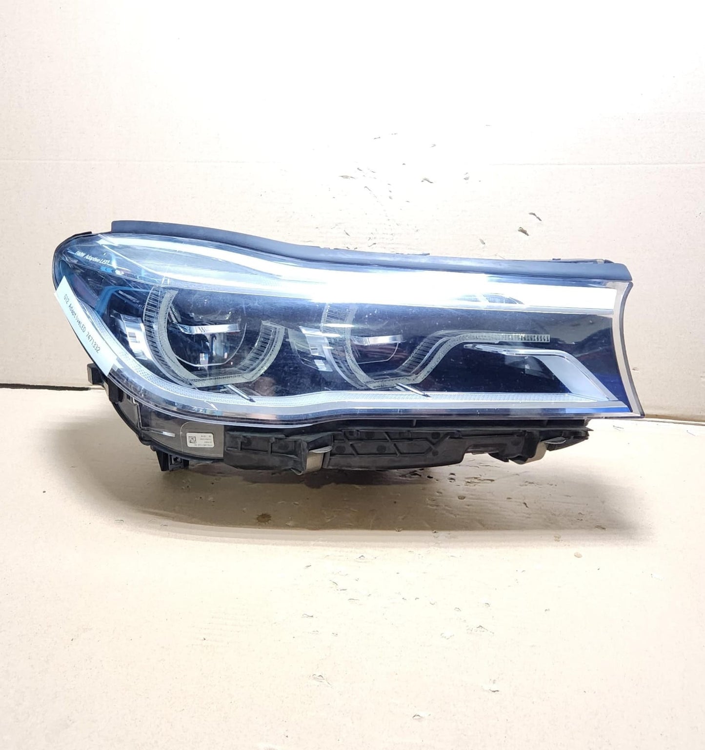 Genuine 2016-2019 BMW 750i Led Adaptive Headlight 7471332 G11 G12 750i USA 