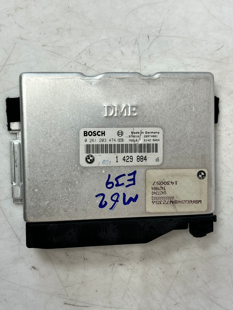 1997 BMW 540i E39 M62 Engine Control Unit ECU 1429884 OEM
