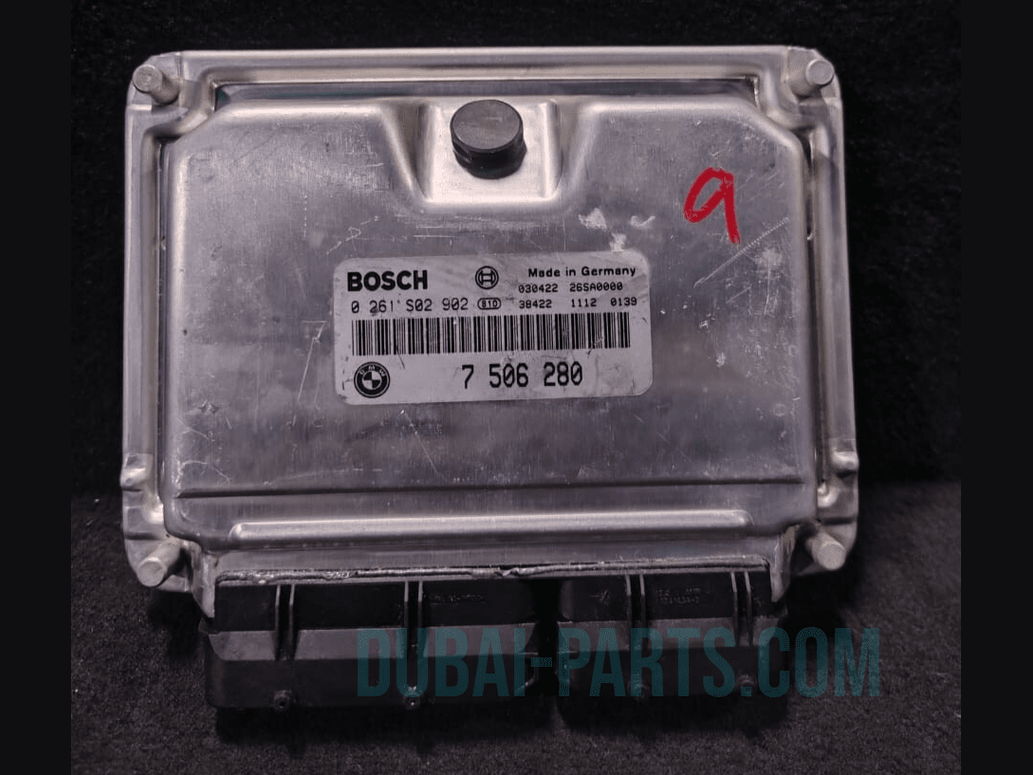 BMW 7 SERIES E65 E66 760i 760Li ENGINE CONTROL UNIT ECU MODULE ONLY - 7506280