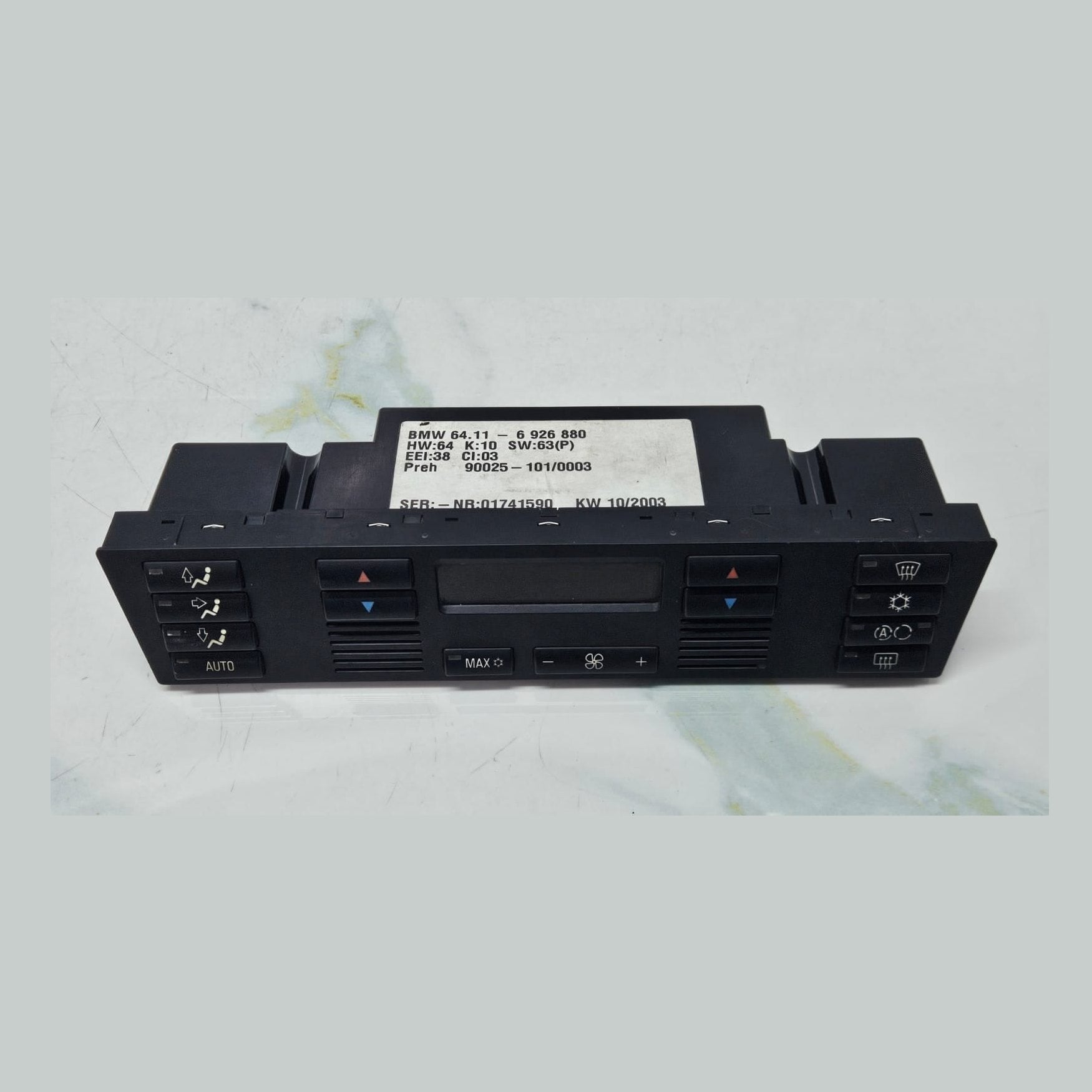 2000-2006 BMW X5 E53 Climate Control Panel 6926880 OEM