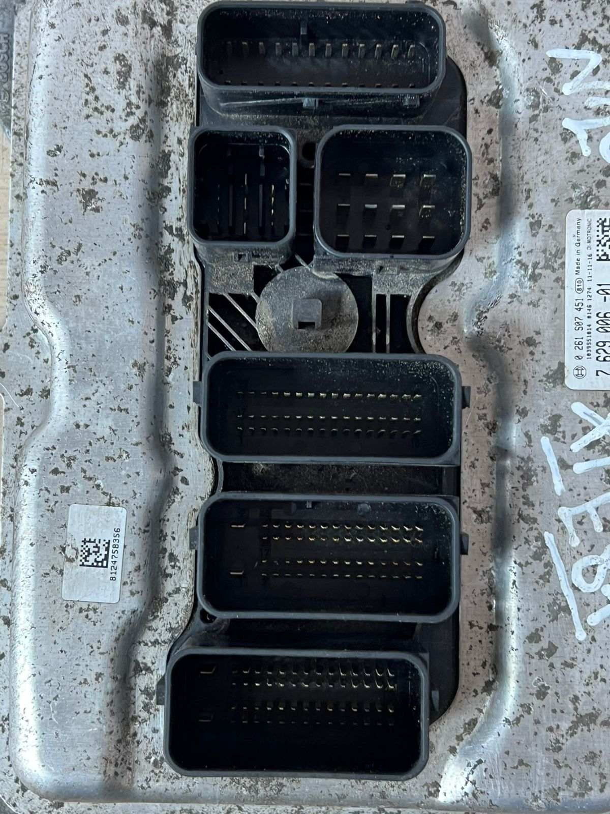 BMW X1 20iX E84 2011 N20 ENGINE CONTROL UNIT ECU+CAS3+KEY FULL KIT 7629006