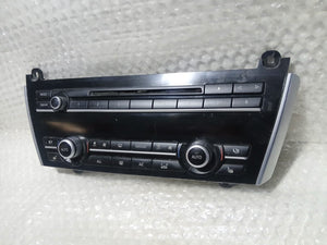 BMW F07 GT AC CONTROL PANEL CLIMATE CONTROL PANEL CERAMIC 9306196