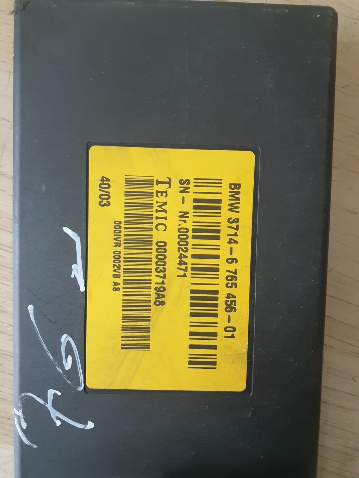 2004 BMW 530i Dynamic Drive Control Module 6765456 E60 E61 E63 E64 E65 E66 5 6 7