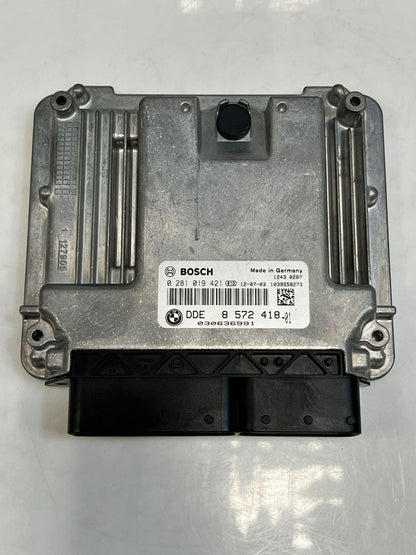 2012 BMW X3 F25 20DX N47N Engine Control Unit ONLY ECU DDE 8572418 OEM