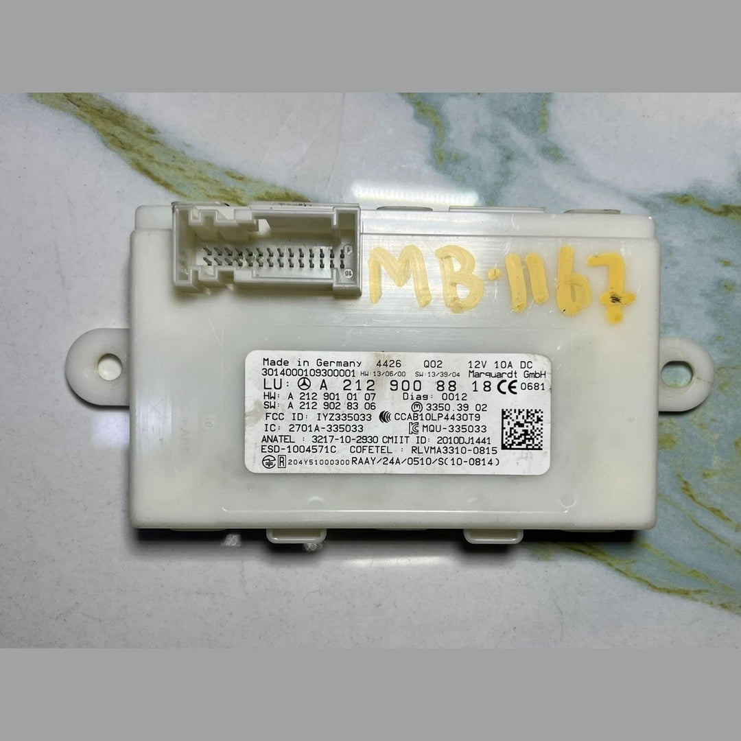 Mercedes Keyless Entry Control Module A2129008818 E-Class, CLS-Class, ML-Class, 
