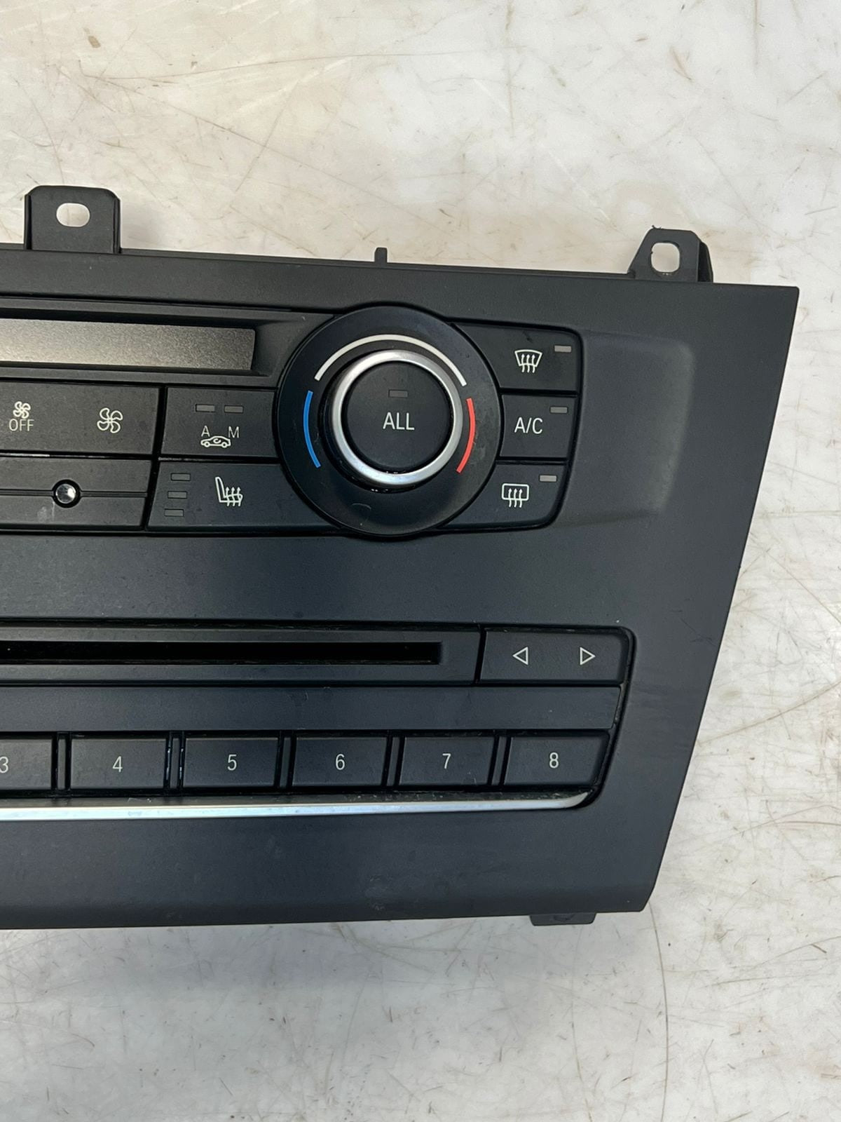 2010-2017 BMW X3 F25 and X4 F26 Climate Control A/C Panel 9312722 OEM