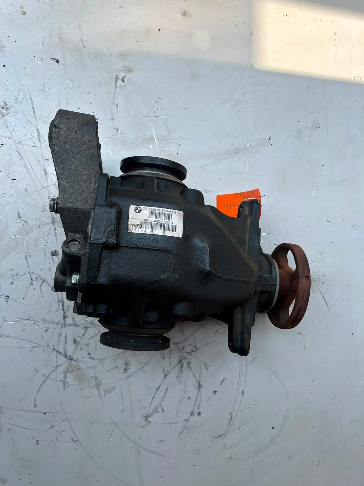 2010-2015 BMW X1 E84 2.0 Diesel 85kw RATIO: 2.93 Rear Differential 7632638 OEM