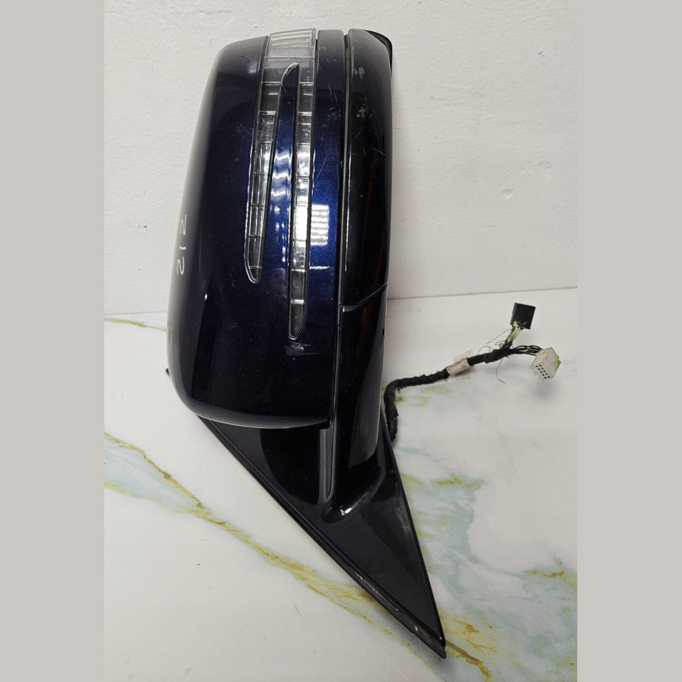 2012-2014 Mercedes W212 E-Class Left Side Mirror & Signal Light A212 8101116 OEM