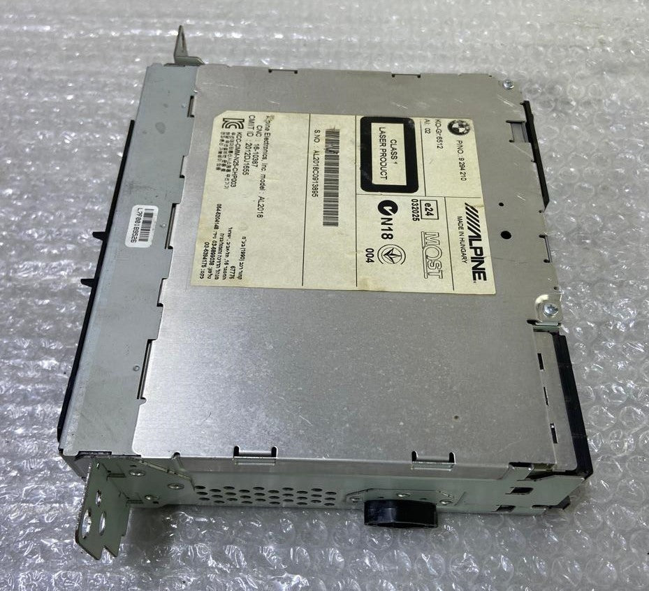 OEM BMW F10 530d Alpine Radio CD Disc Player Head Unit (9294210, 2013)