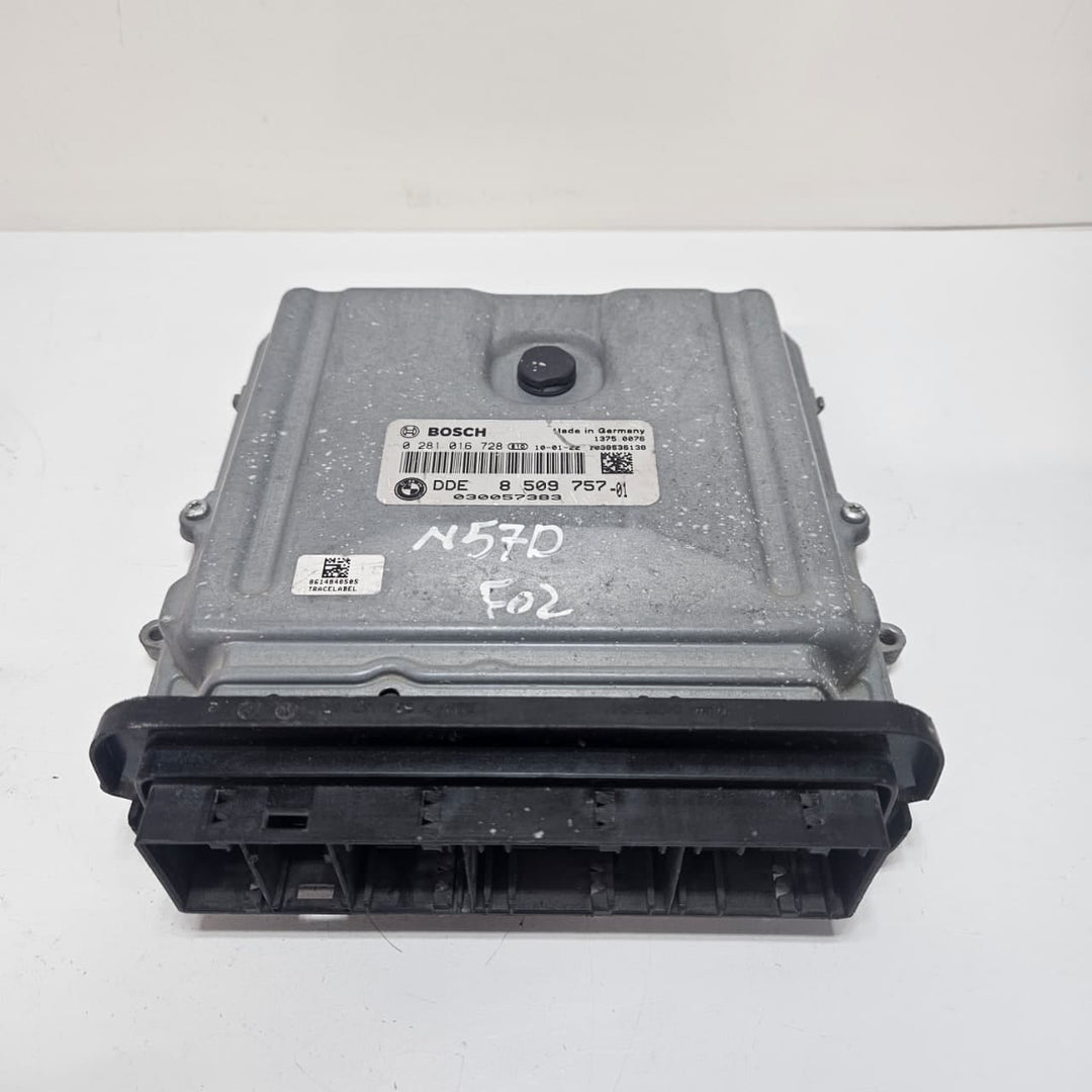 BMW 5 7 Series F07 F10 F01 F02 Engine Control Unit N57 D30A Diesel 8509757 OEM