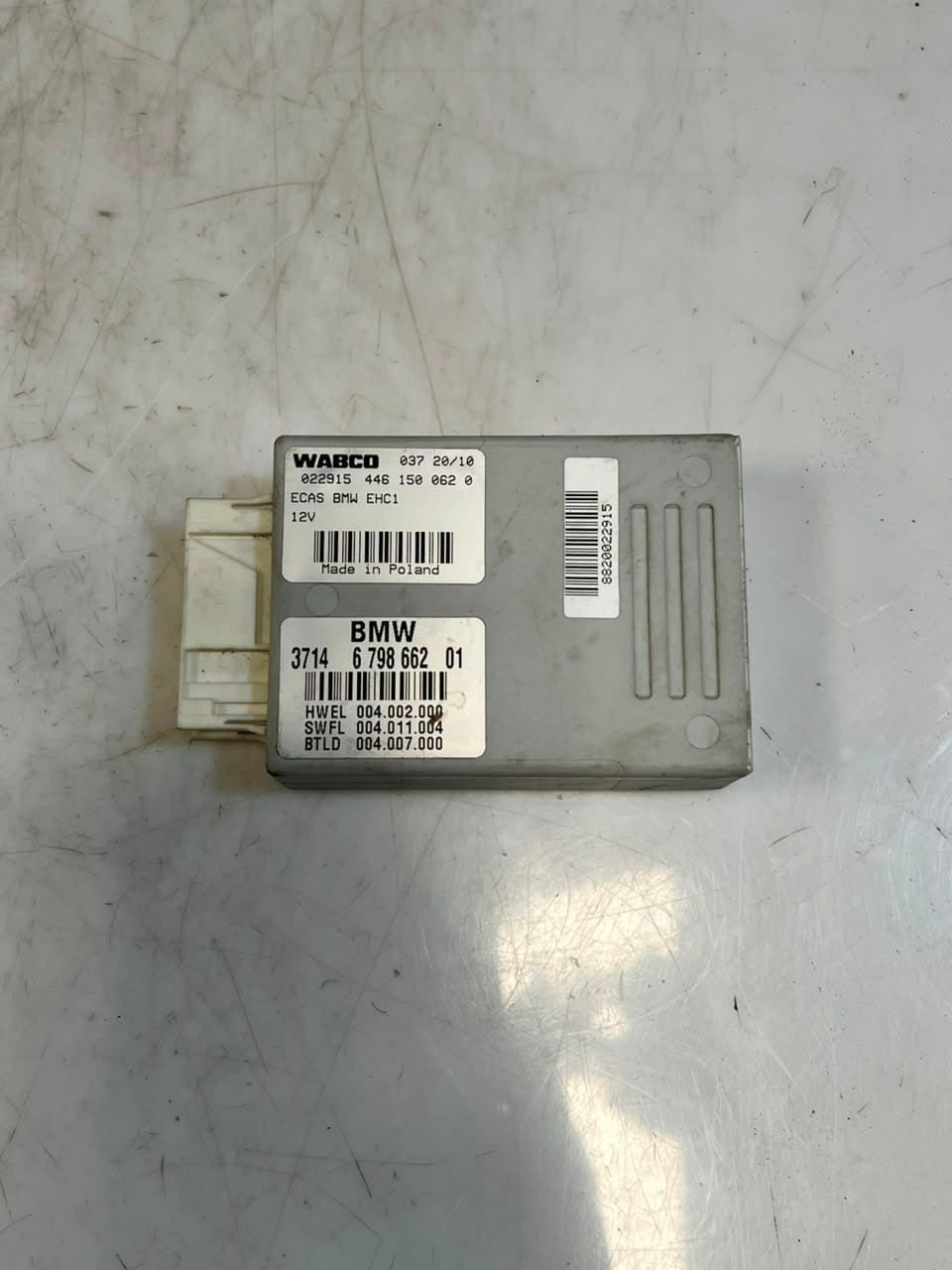 2010 BMW 750Li 5' 7' F02 GT F07 xDrive Suspension Control Unit 6798662 OEM
