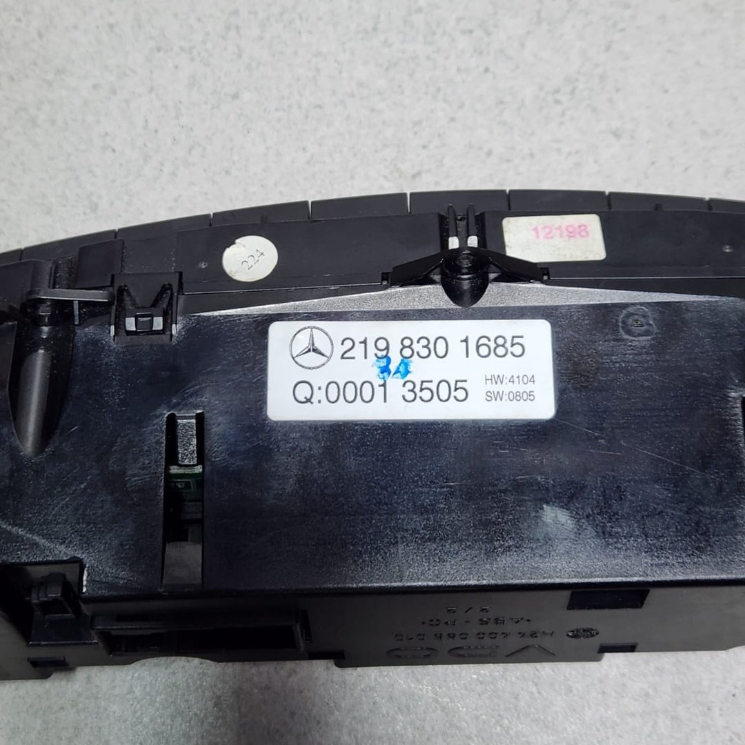 Mercedes-Benz Operating Unit 2198301685 OEM
