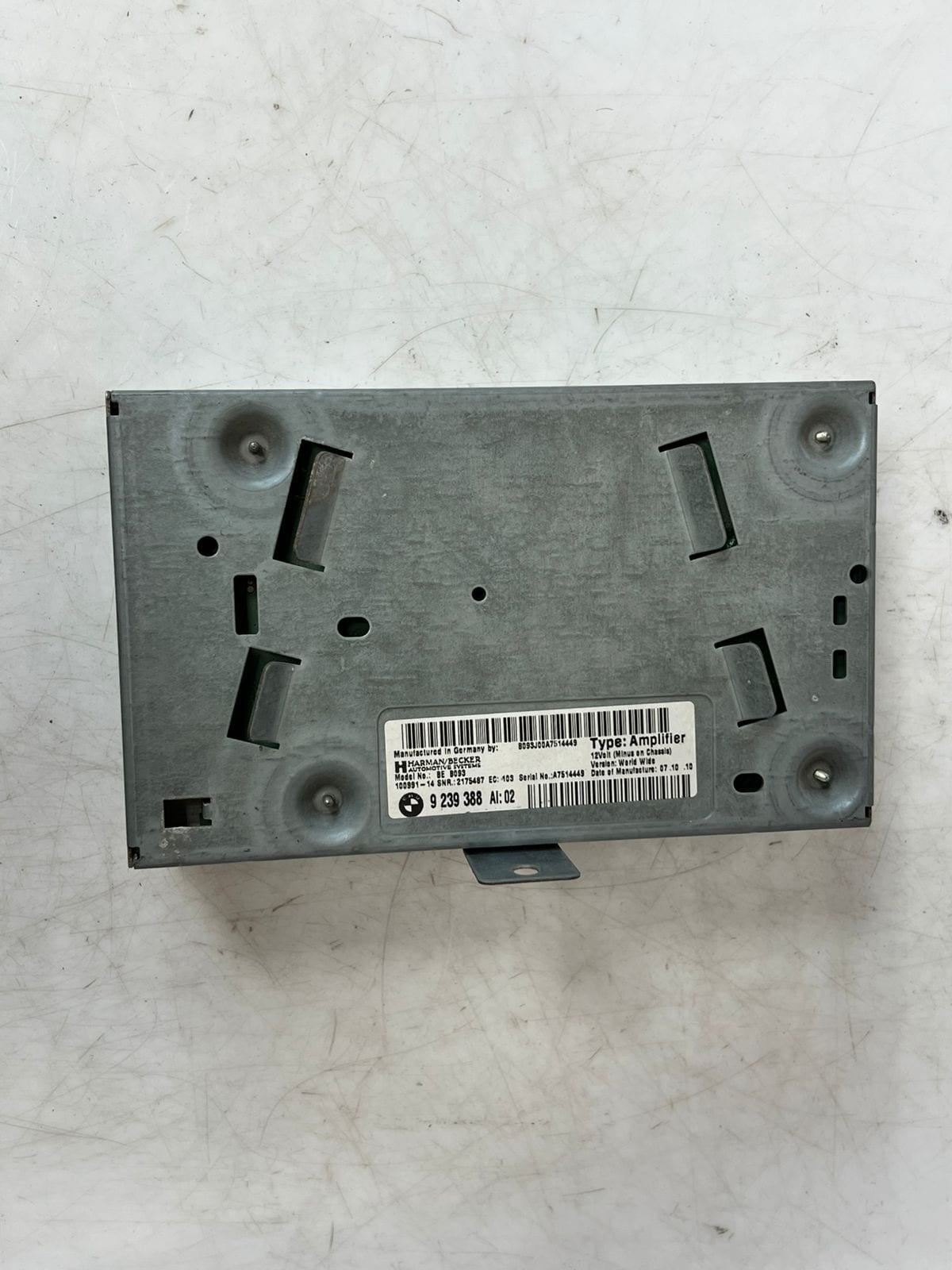 2011-2013 GENUINE BMW 535i F10 5-Series Hi-Fi Radio Amplifier 9239388 OEM