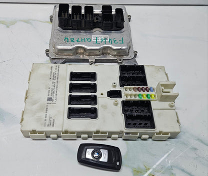 BMW F30 F31 F10 F11 F25 F34 N20 Engine Control Unit DME Set 7643979 OEM