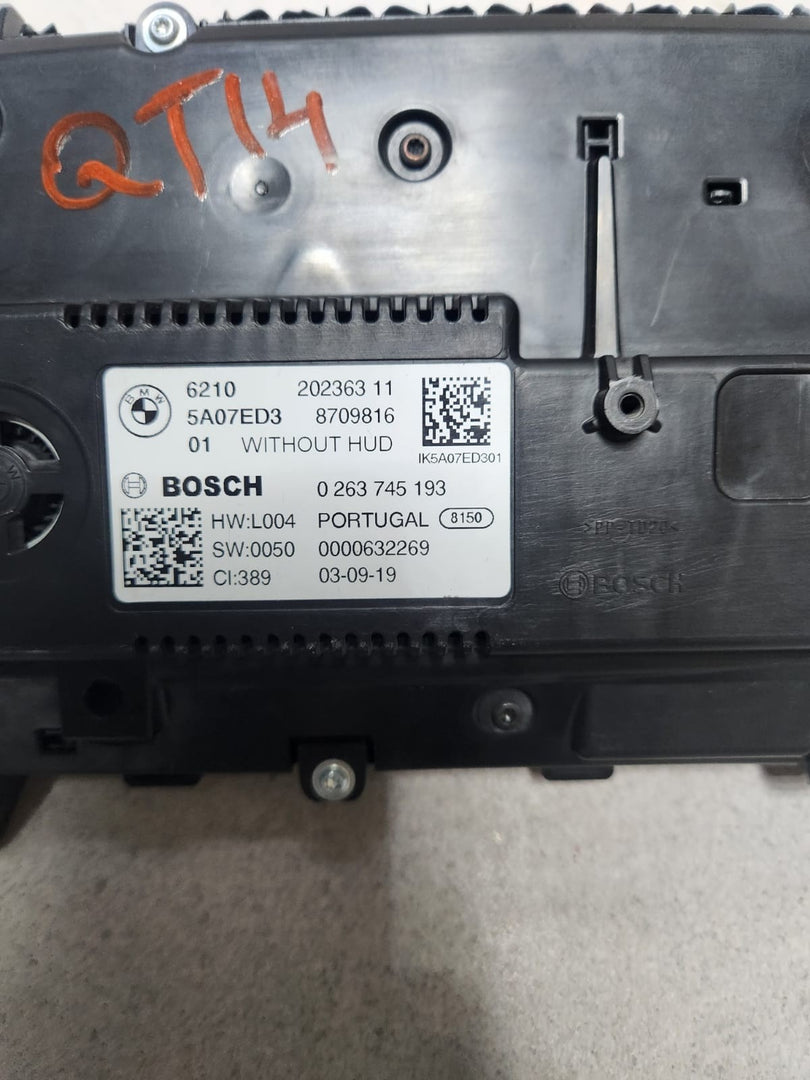 2019-2024 BMW 118i Instrument Cluster Speedometer 8709816 1 and 2Series F40 