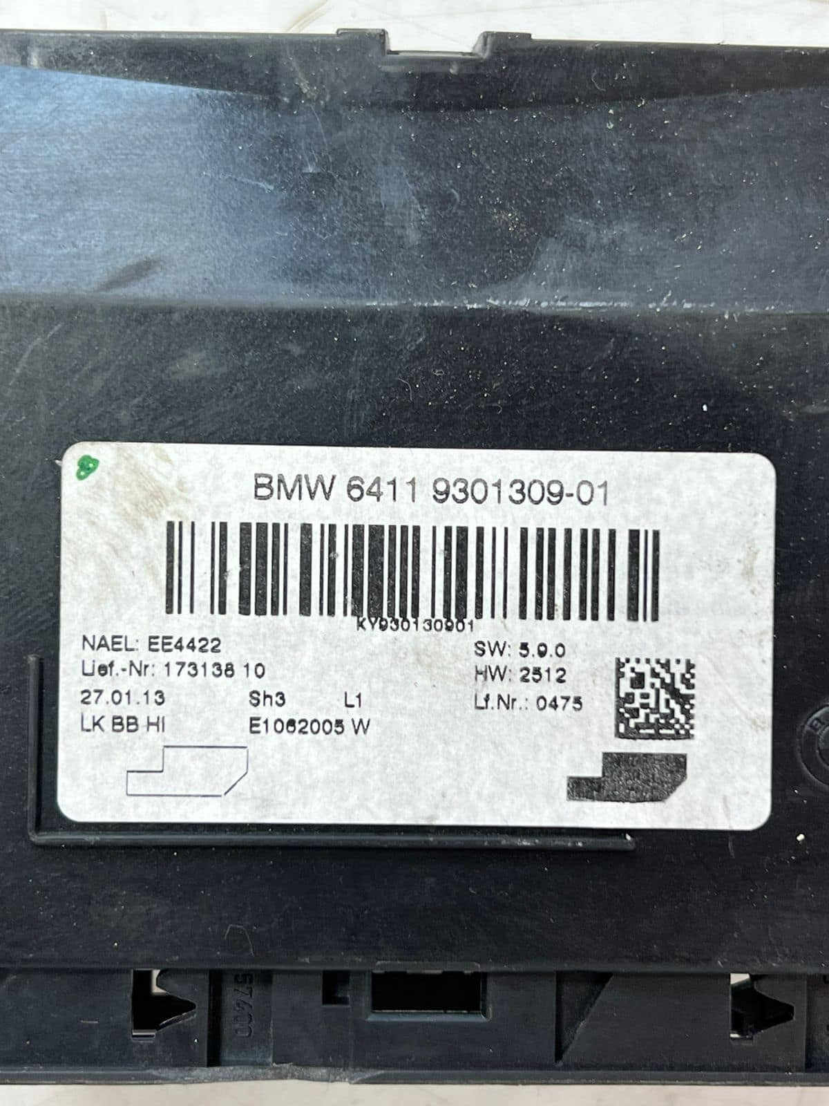2012-2016 BMW 328i 3 Series F30 1' F20 F21 Climate Control Module 9301309 OEM