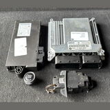 BMW X5 E70 E60 3.0L M57 ENGINE CONTROL UNIT MODULE DDE ECU  SET - 7809944