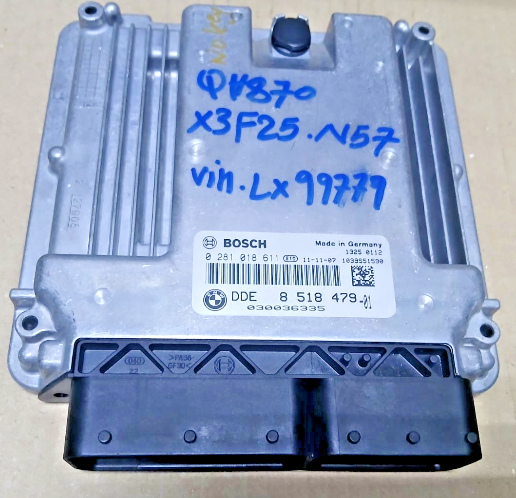 BMW F10 F11 F01 F02 5 7 X3 F25 3.0D N57 Series ECU DDE Control Module 8518479