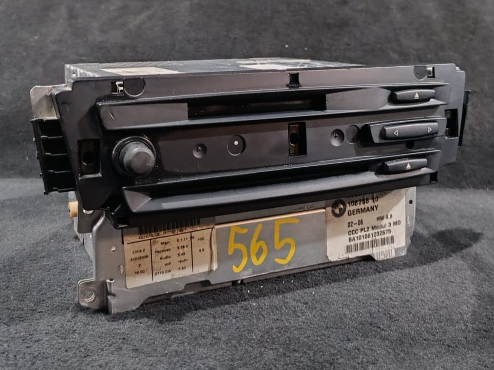 BMW 1 3 6 E64 E70 X5 X6  STEREO RECEIVER CD DISC PLAYER HEAD UNIT CCC - 9117565
