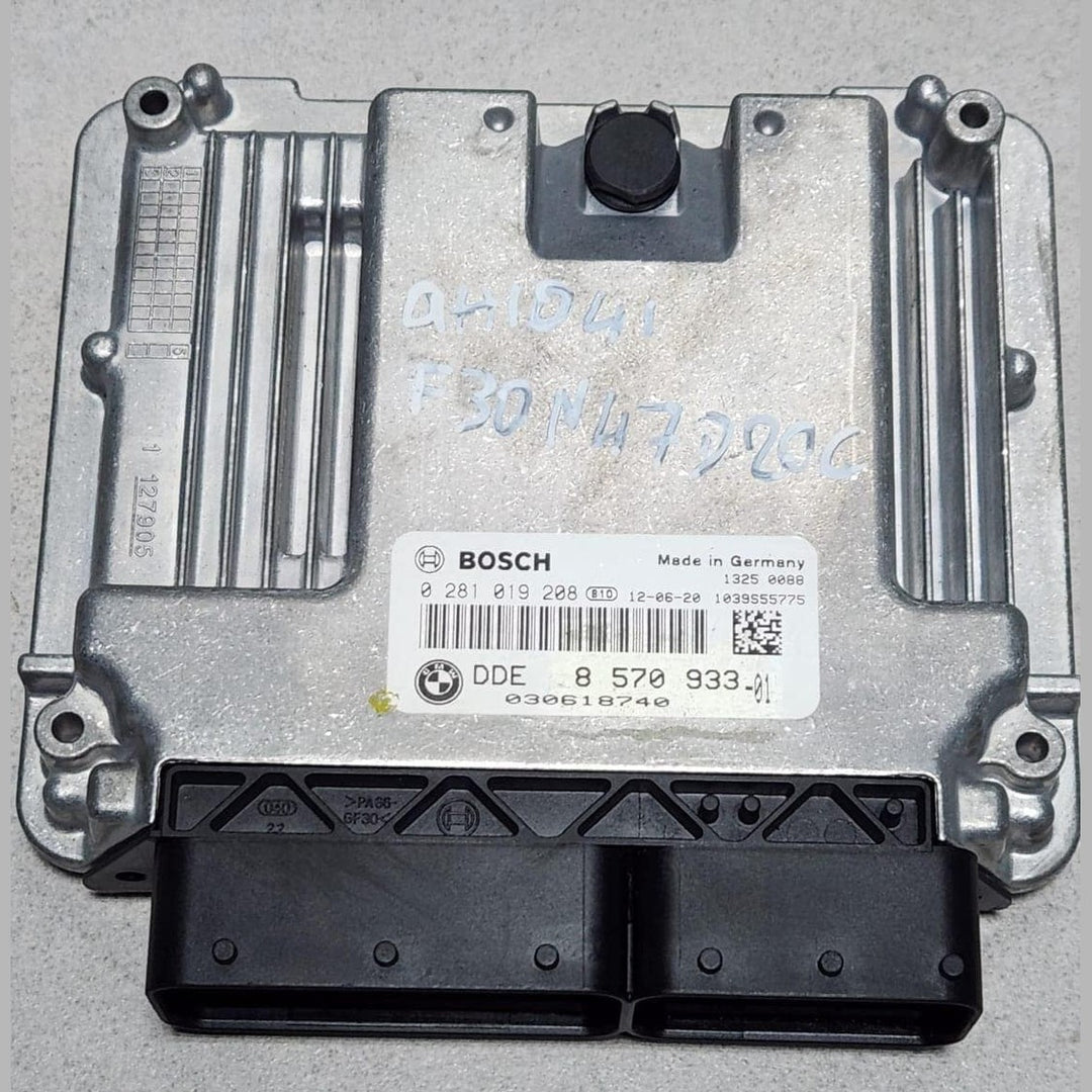 BMW Engine Control Unit 8570933 F20 F21 1 Series and F30 320D ECU SET 2.0D 2014