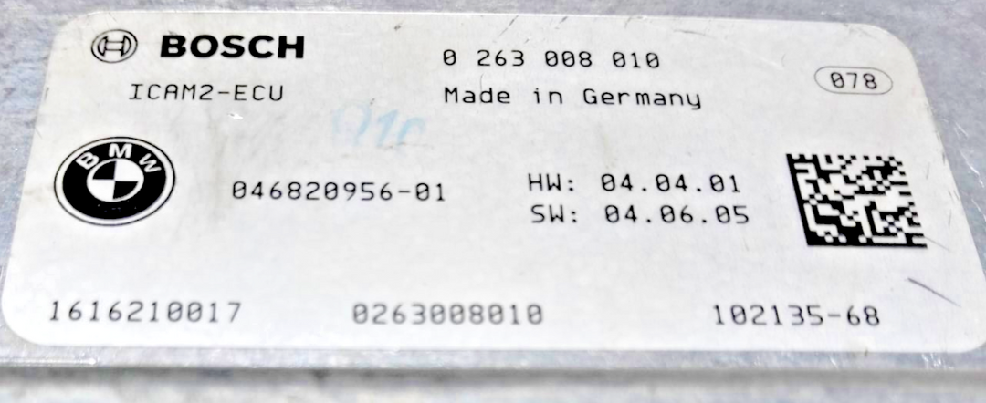 BMW 740i 750i G11  G12 SURROUND VIEW CAMERA COMPUTER CONTROL MODULE OEM 6820956