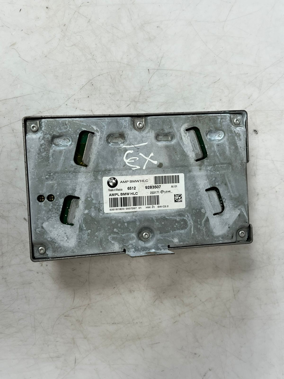 2011-2014 BMW X3 F25 HiFi Audio System Amplifier CONTROL UNIT 9283507 OEM