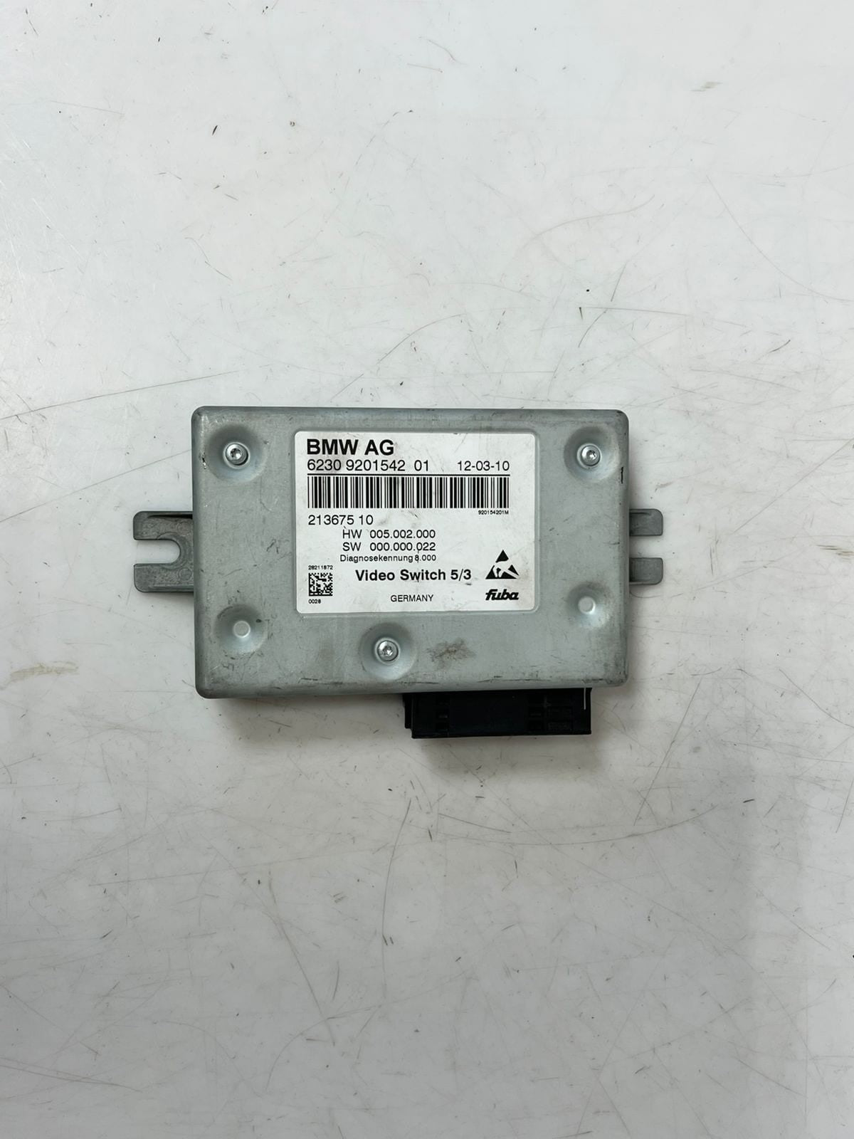 BMW 5' F10 F11 F07 7' F01 F02 F04 Multimedia Video Control Module 9201542 OEM