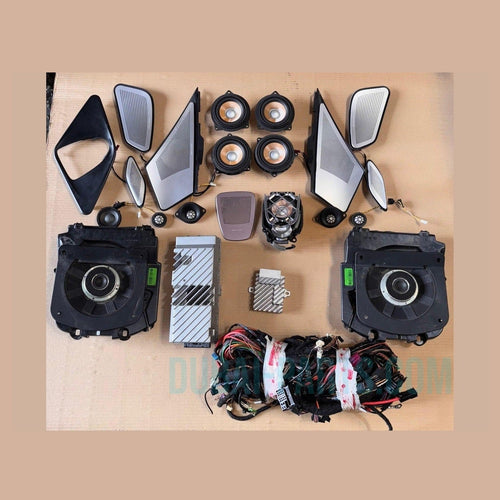 BMW M6 F12 2 DOOR 2015  BANG & OLUFSEN SPEAKER COMPLETE SET SPEAKERS SUBWOOFERS