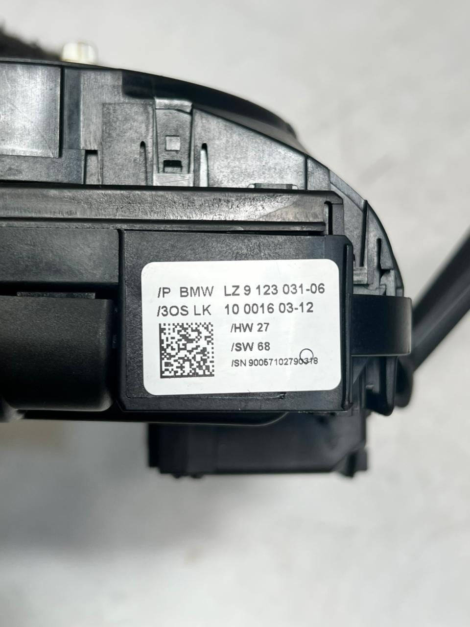2012-2013 BMW 118i E81 E87 E88 E90 X1 E84 Steering Column Switch 9123031 OEM