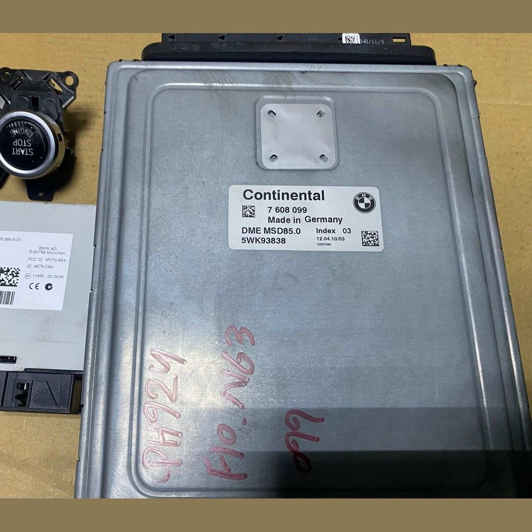 BOSCH 2009-2013 BMW 750i Engine Control Module 7608099 BMW 550i and 750i F01 F02