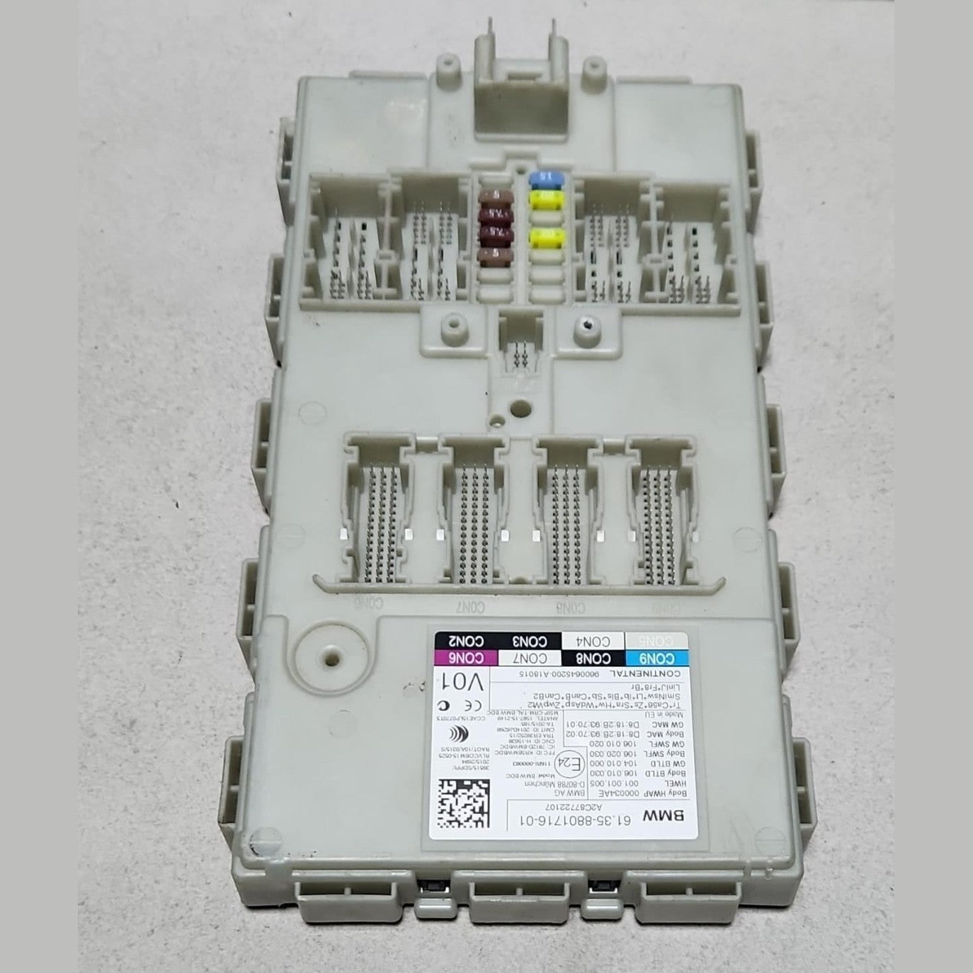 2016 BMW M5 Body Domain Control Module 8801716 5 Series G30 G31 